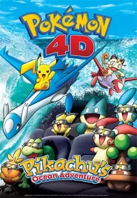 Pokémon 4D: Pikachu's Ocean Adventure Poster