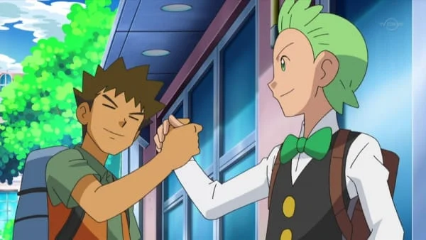 Pokémon: Black & White: Adventures in Unova and Beyond - Cilan and Brock!! Gyarados's Outrage!! Poster
