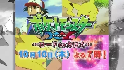 Pokemon XY SP: Road to Kalos Poster