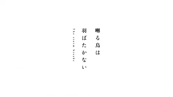 Saezuru Tori wa Habatakanai: The Storm Breaks Poster